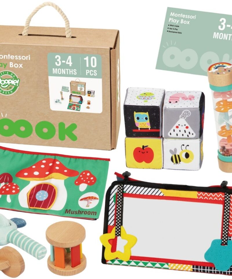 Imikutele mõeldud sensoorne mängukomplekt