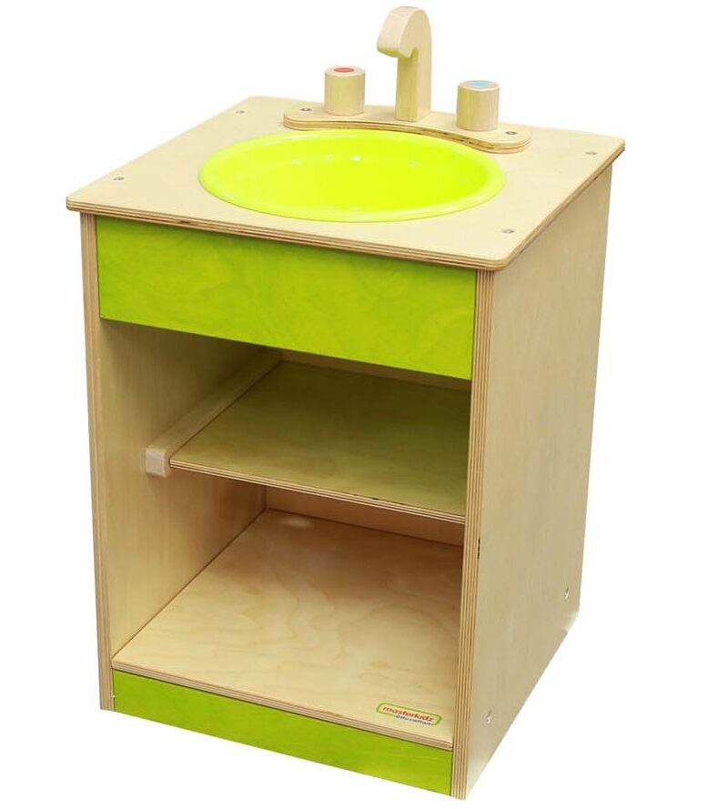 Pastelne köögimööbli komplekt lastele mängimiseks