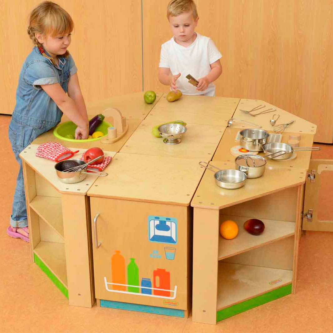 Montessori meetodit toetav köögimööbel