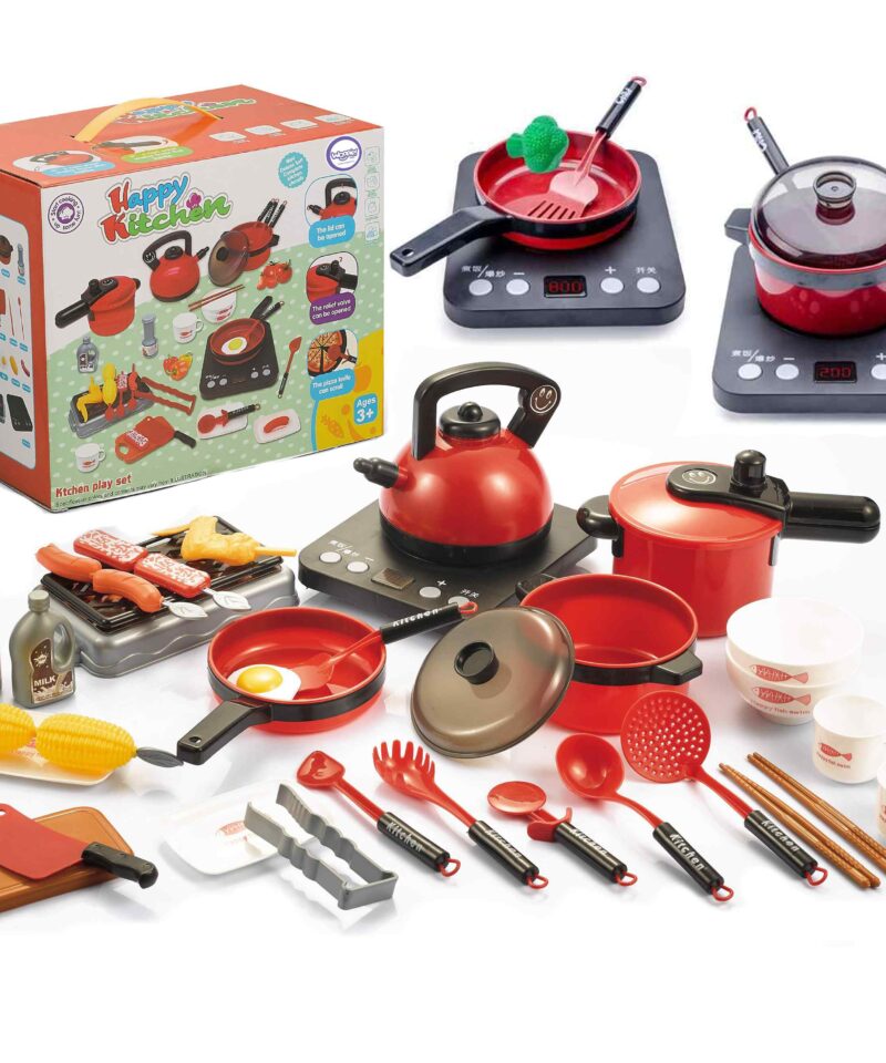 Laste köögikomplekt 36-osaline köögitarvikutega