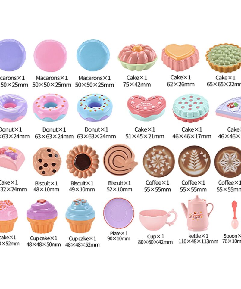 Pastelsetes toonides mängukomplekt