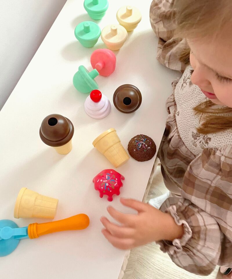 Jäätisetegemise komplekt koos lisadega