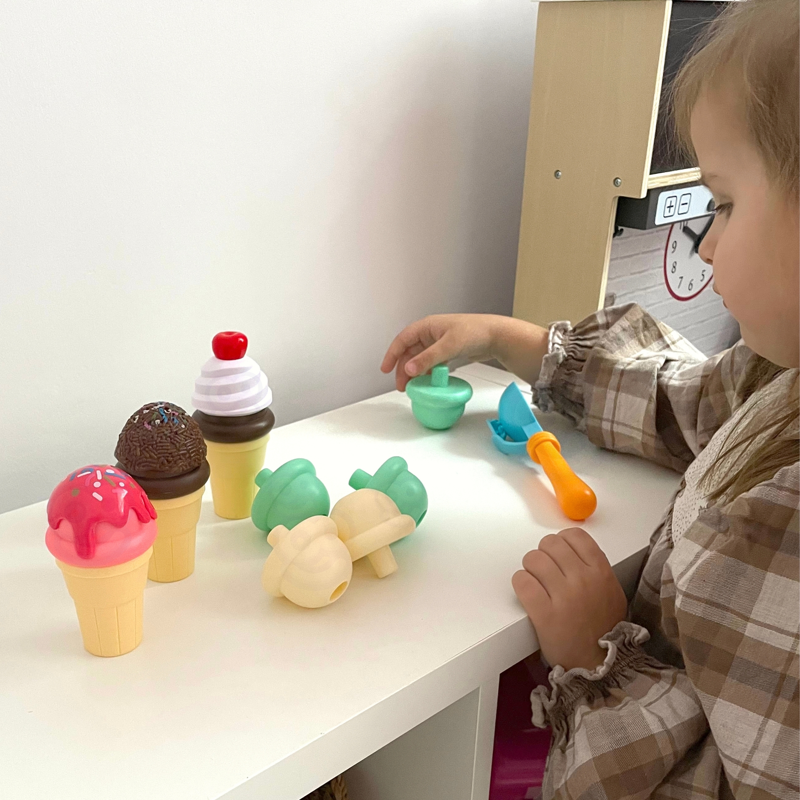 Jäätisekomplekt arendab loovust