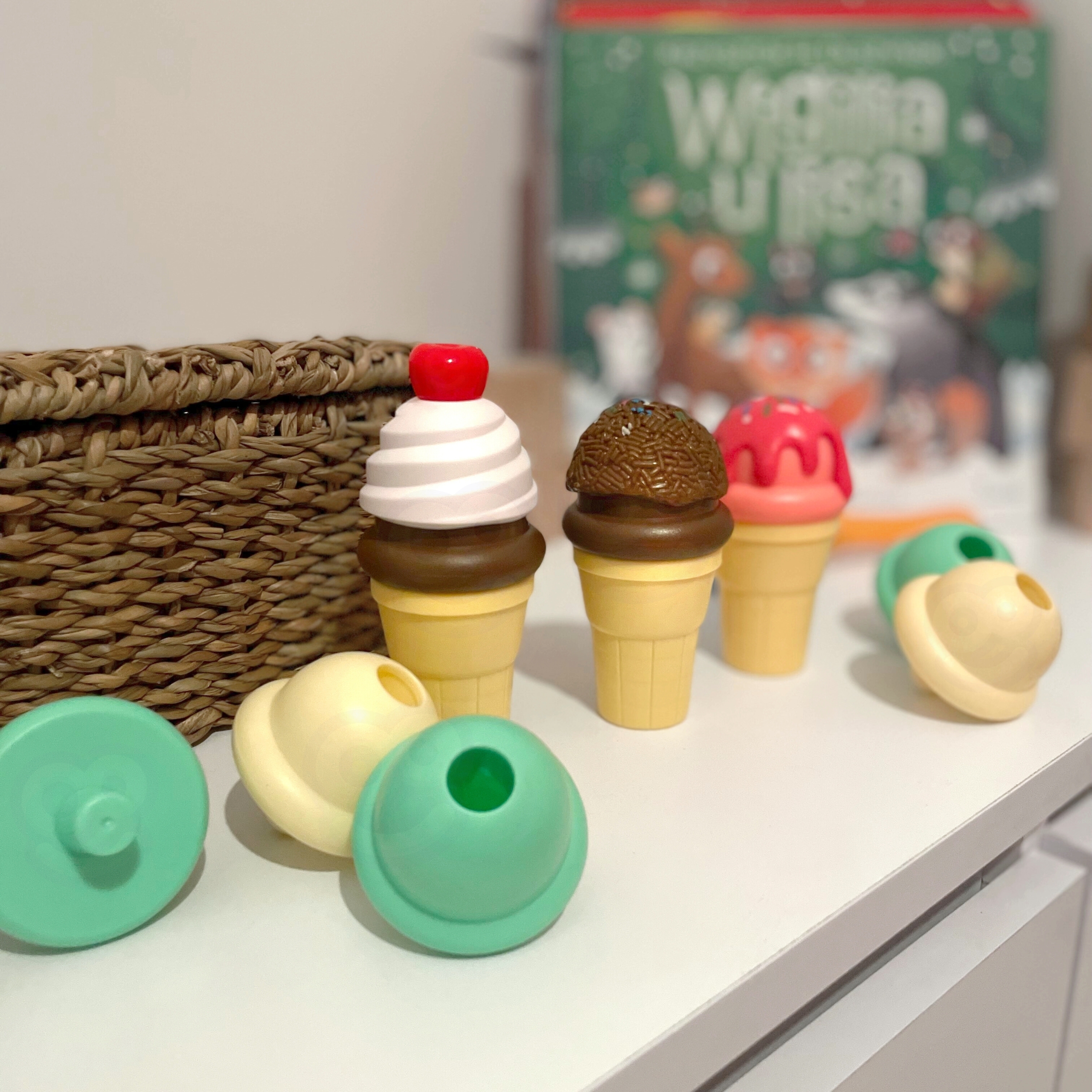 Lõbus mäng lastele jäätistega