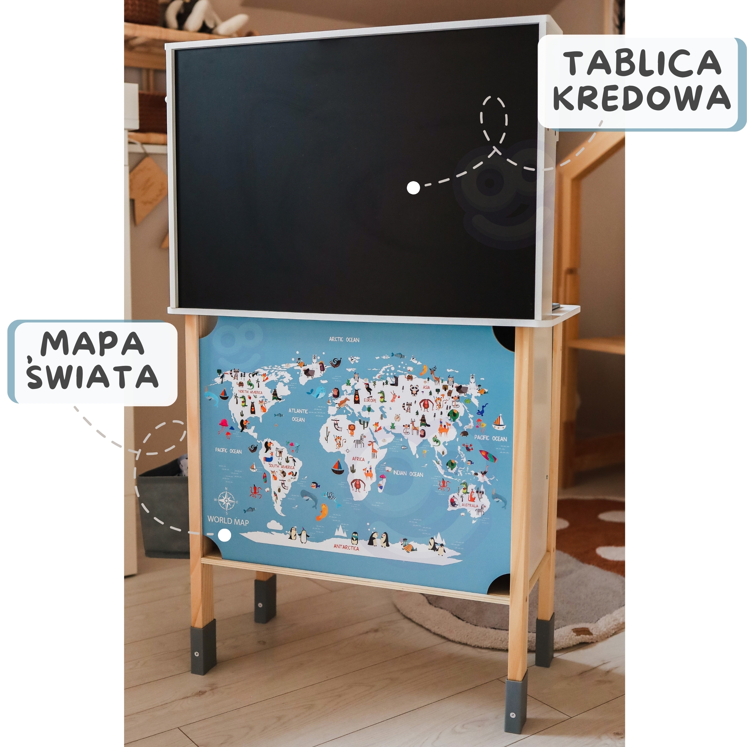 Mitmekülgne köögikomplekt lastele