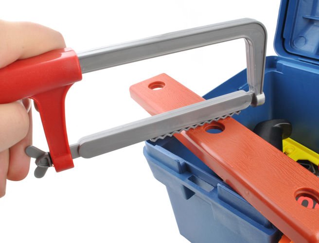 Laste tööriistakomplekt mänguhetkel