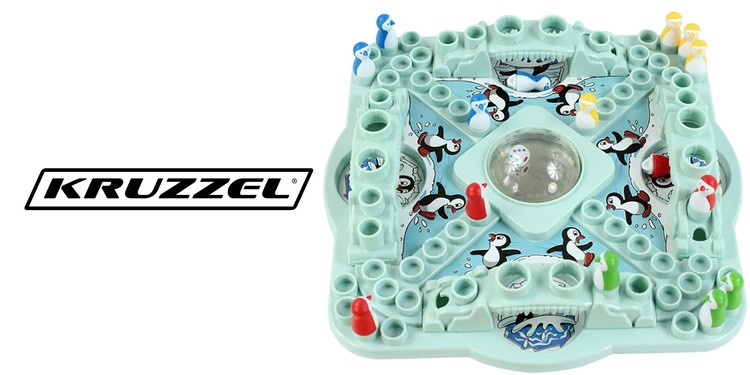 Lapsed mängivad pingviinide mängu