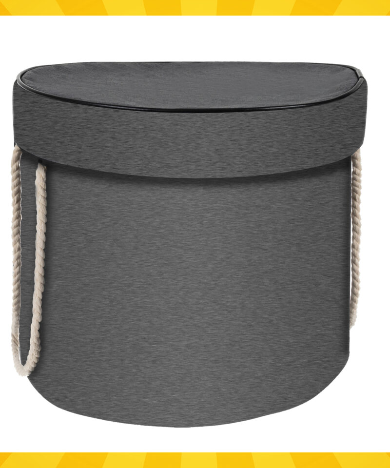 Mänguasjade hoiukorv mugavate käepidemetega