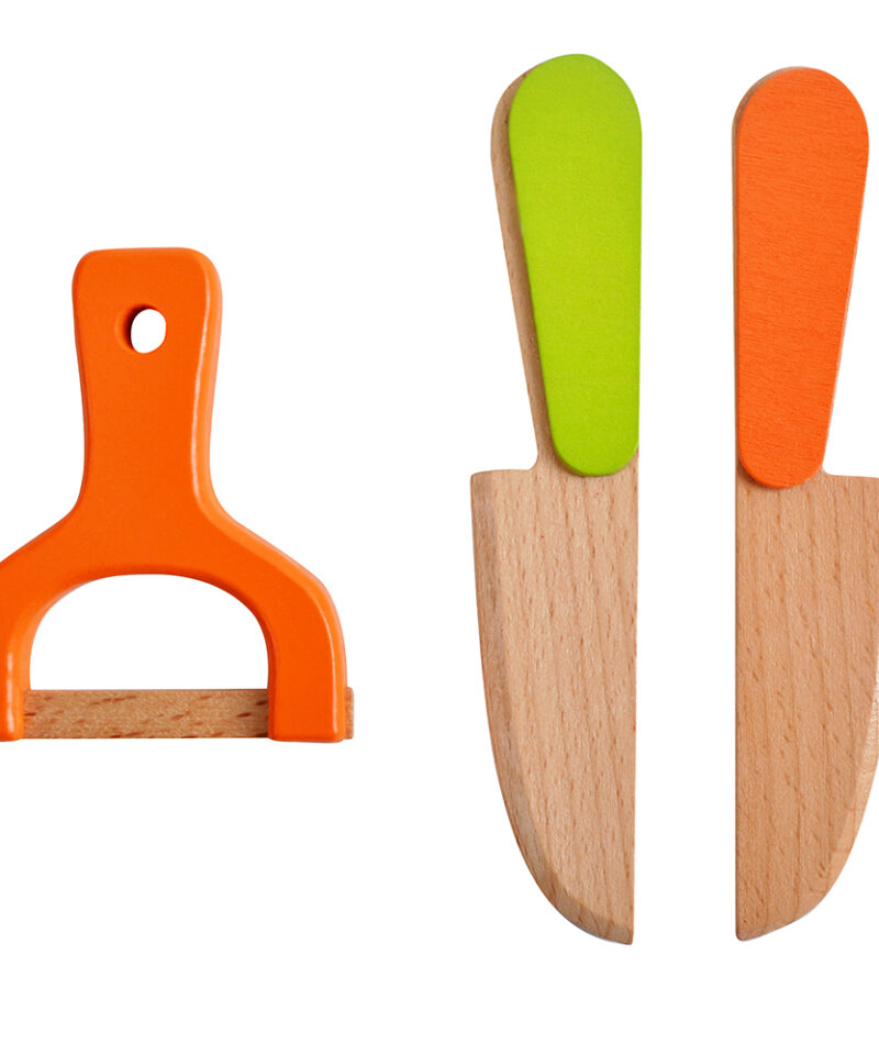 Kaasaskantav puidust mängukomplekt lastele