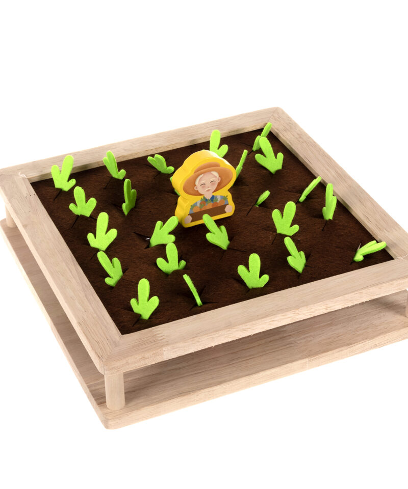 Turvaline ja vastupidav puidust mängukomplekt