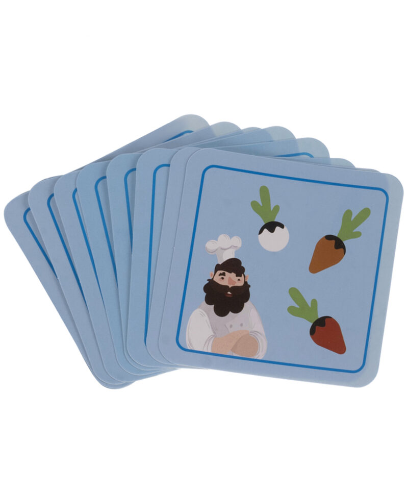 Turvaline ja vastupidav puidust mängukomplekt