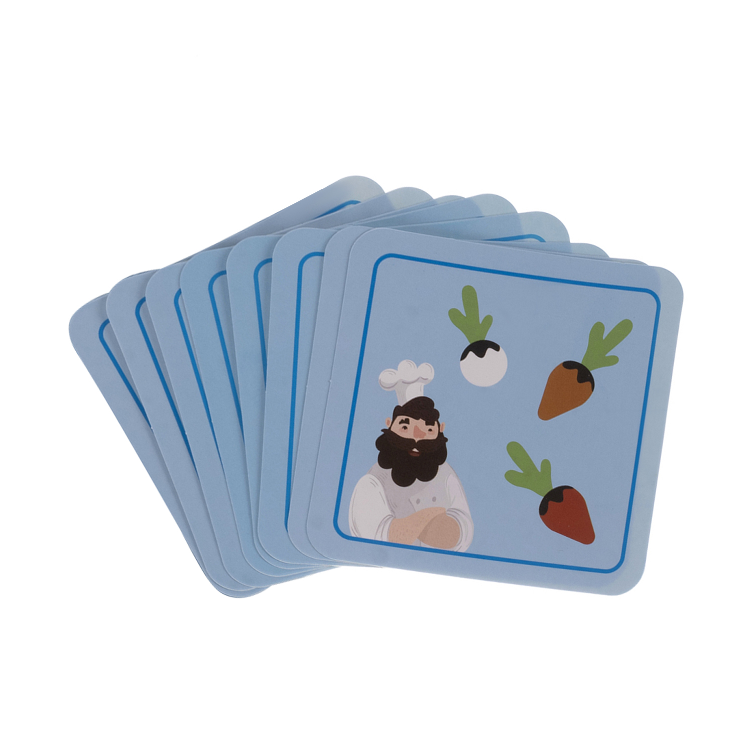 Turvaline ja vastupidav puidust mängukomplekt