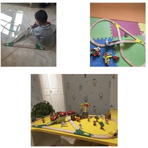 Puidust mängurong loovuse arendamiseks