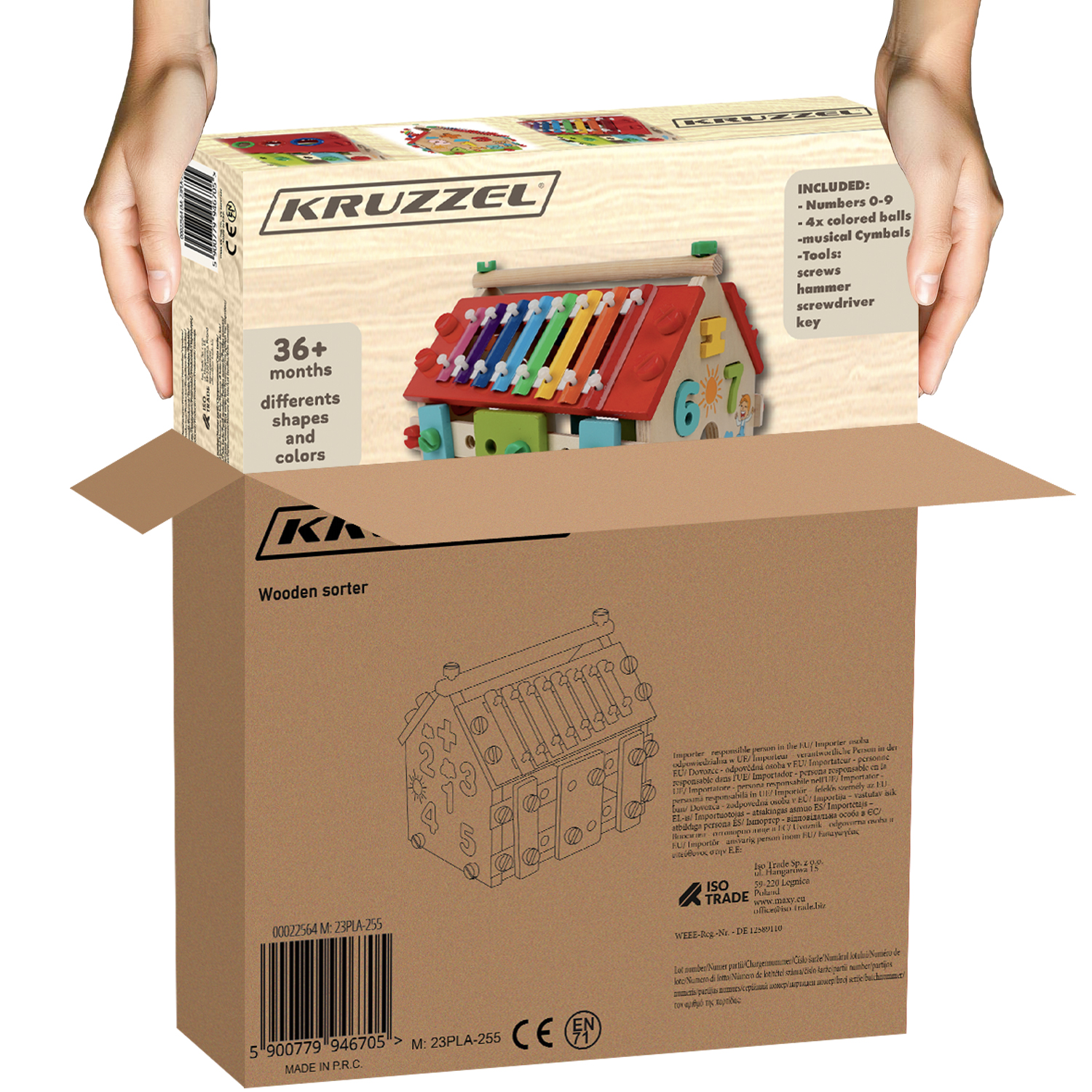 Turvaline ja vastupidav mänguasi