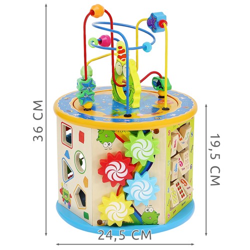 Kuubik, mis õpetab numbreid ja värve