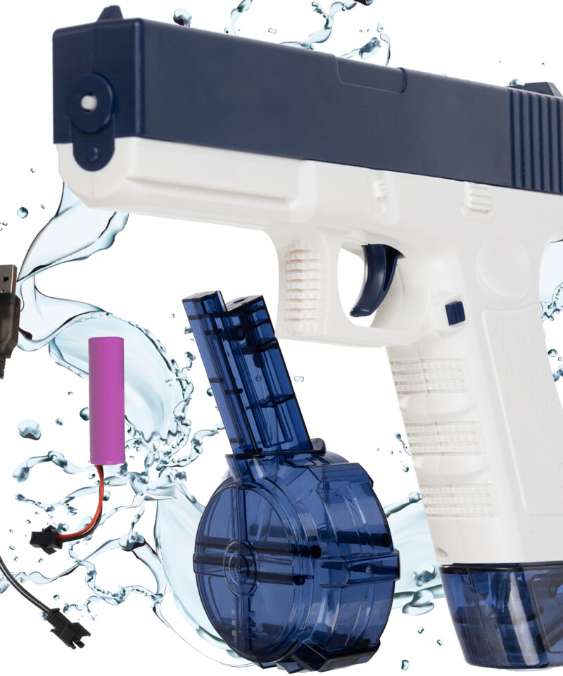 Automaatne veepüstol lastele sinine-valge