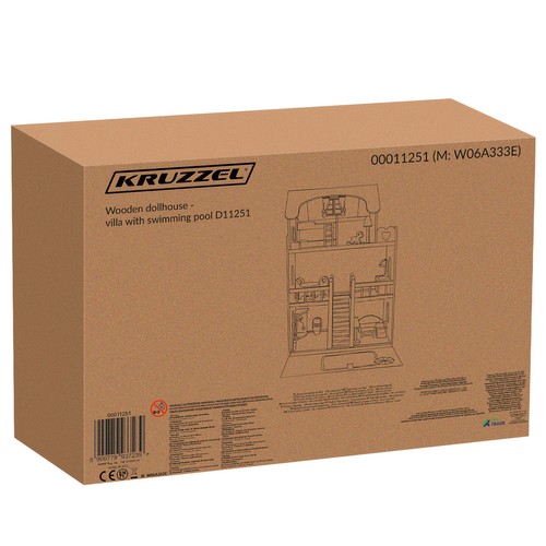 Nukkude maja koos basseiniga