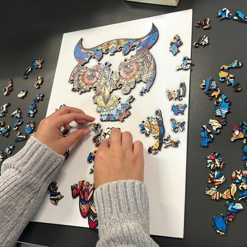 Ohutud puidust pusled lastele