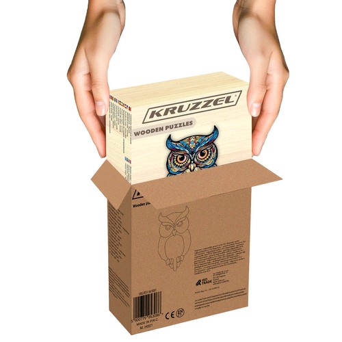 Ohutud puidust pusled lastele