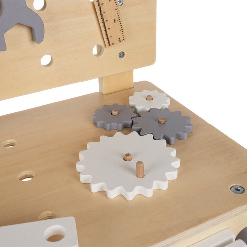 Vastupidav puidust mängutöökoda lastele