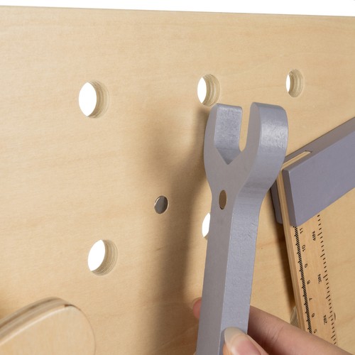 Vastupidav puidust mängutöökoda lastele