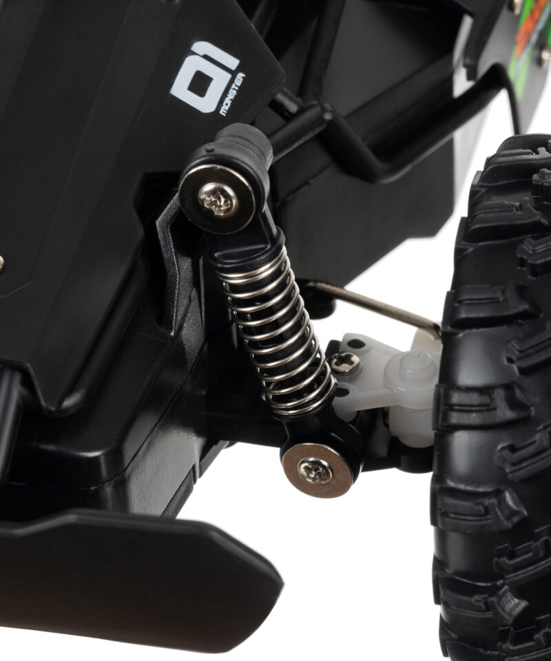 Kummist rattad ja pikk juhtimisulatus