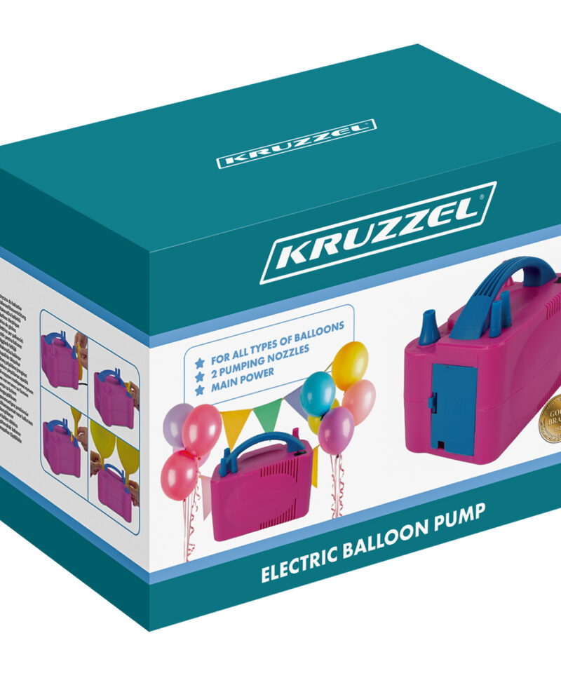 Kaks düüsi õhupalli täitmiseks