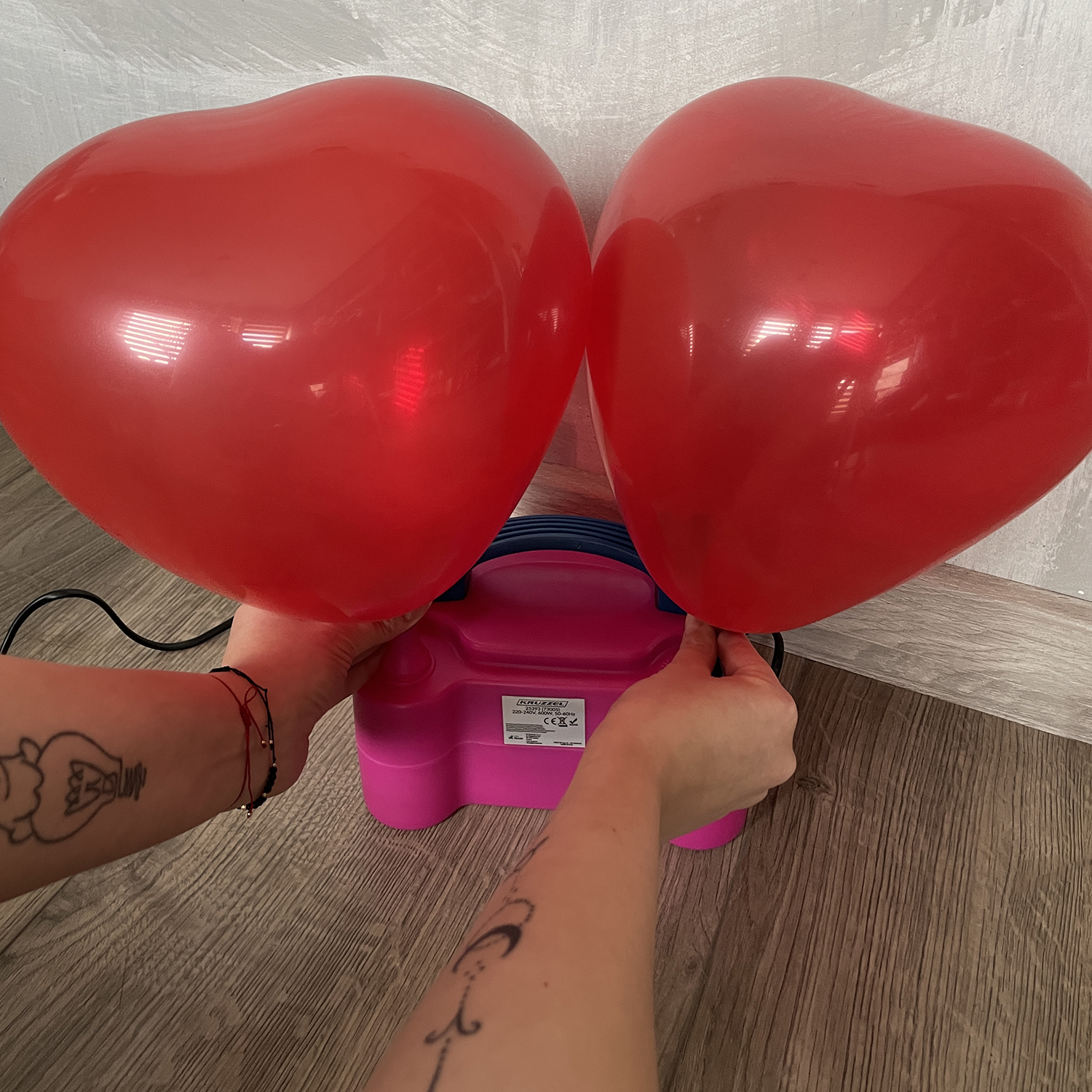 Kompaktne disainiga õhupump