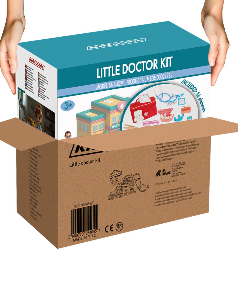 Laste arstikomplekt mängu ajal