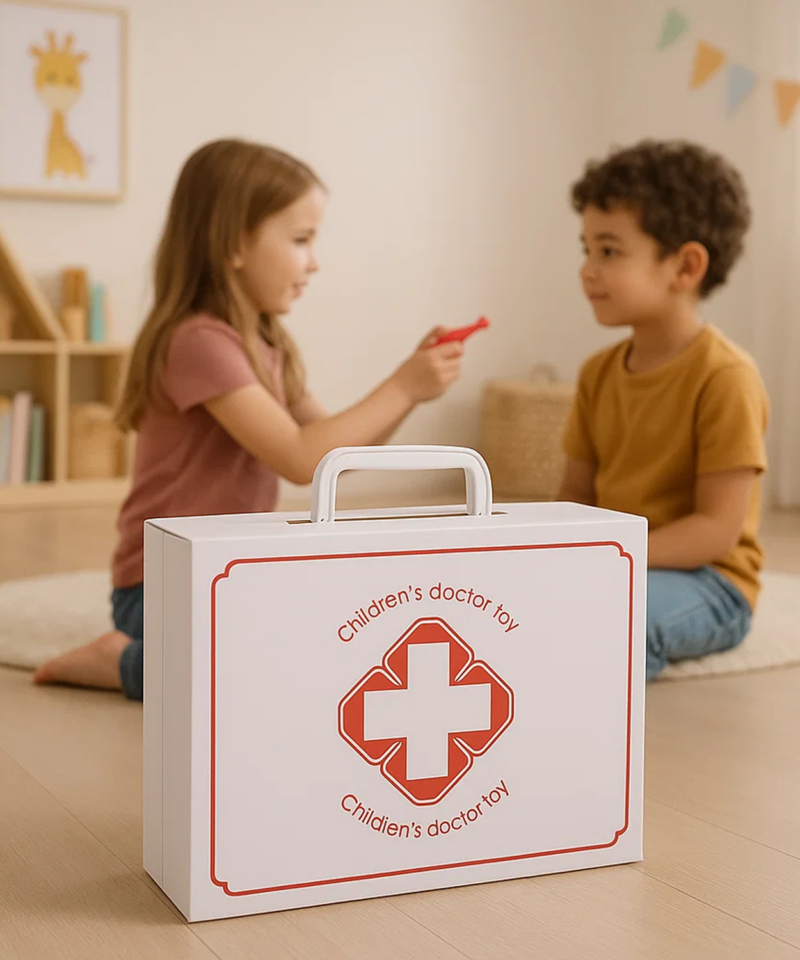 Hariv mängukomplekt väikestele arstidele