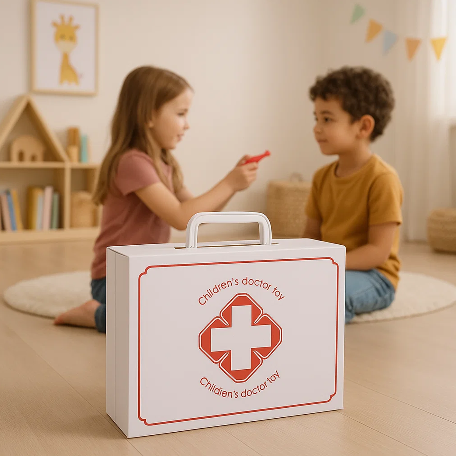 Hariv mängukomplekt väikestele arstidele