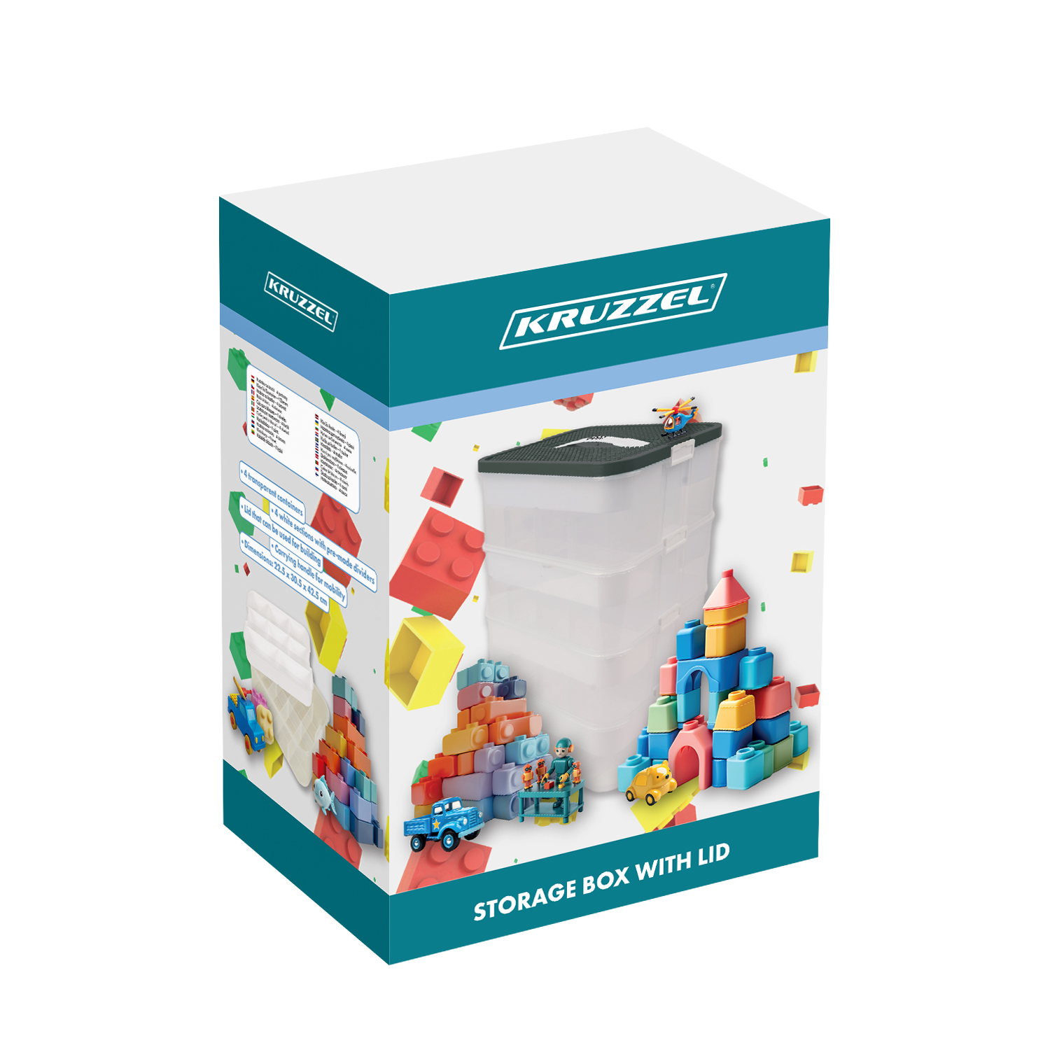 Klotside hoiukast erinevates värvitoonides