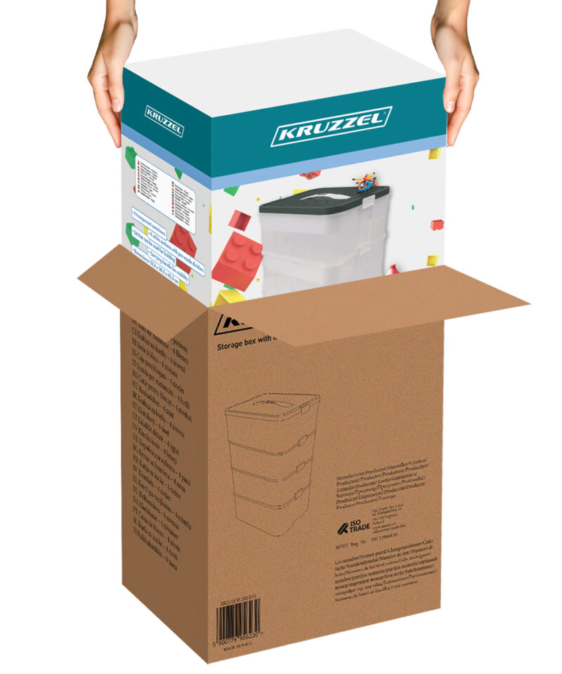 Praktiline klotsikast mängutuppa