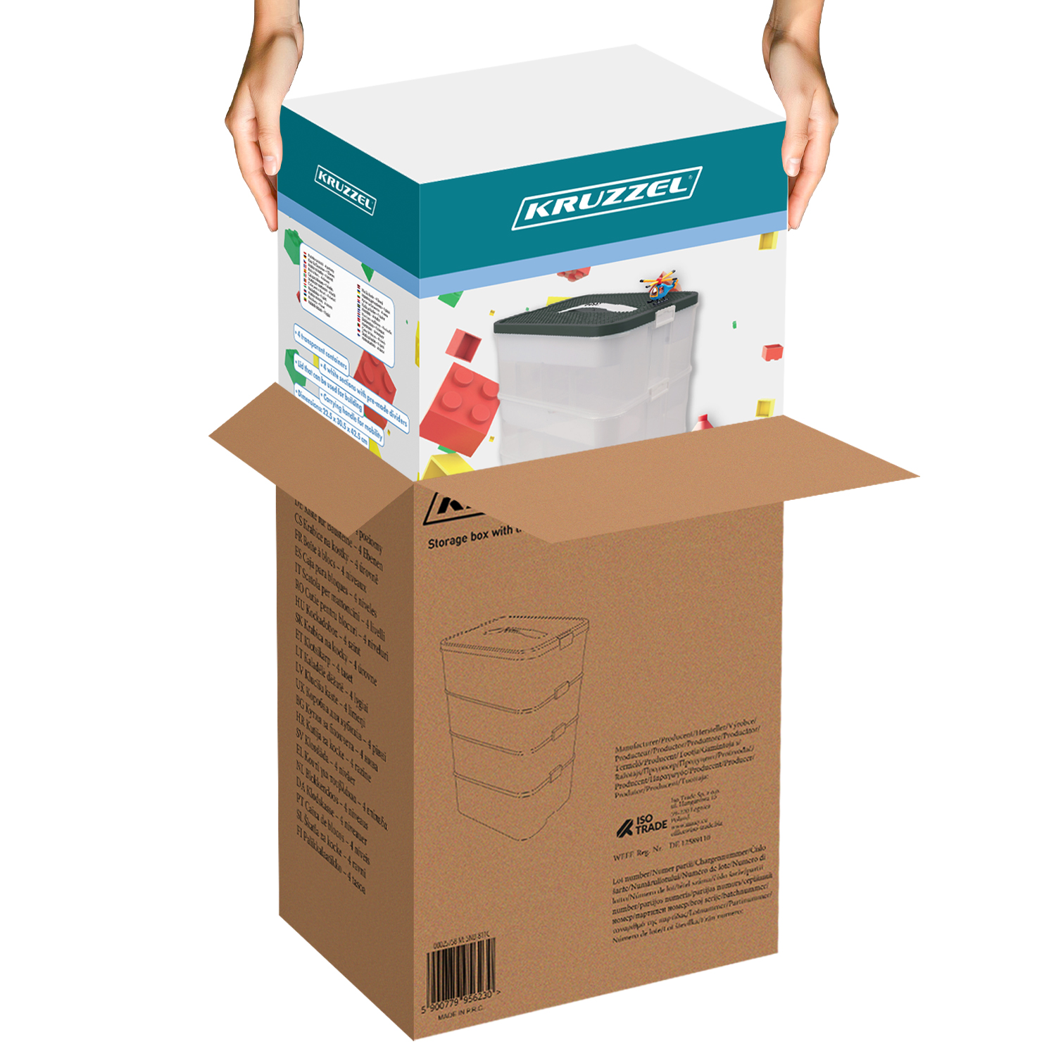 Praktiline klotsikast mängutuppa