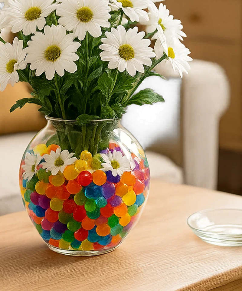 Niiskust hoidvad veepärlid taimedele