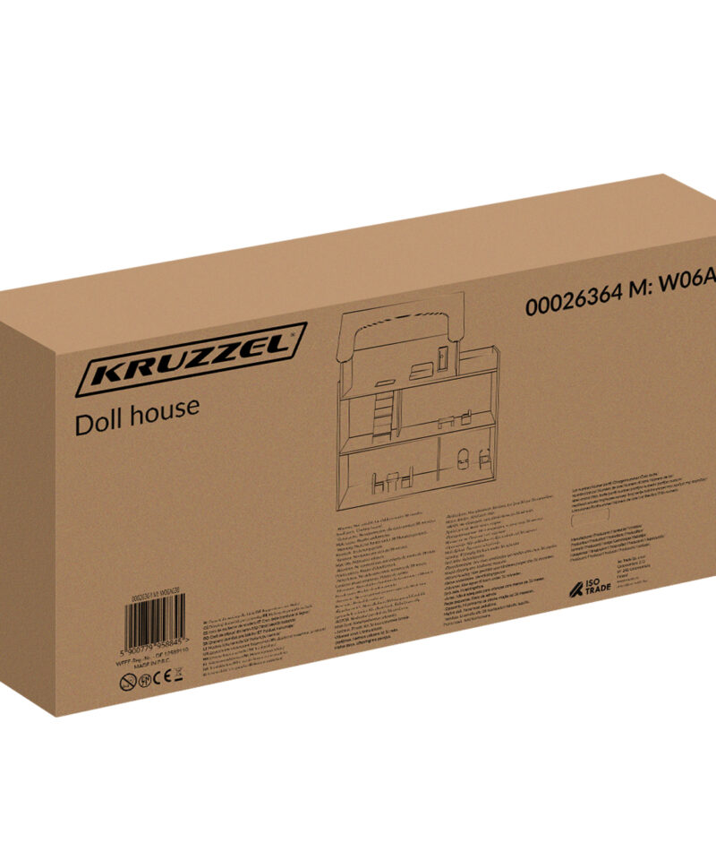 Puidust nukumaja LED-valgustusega