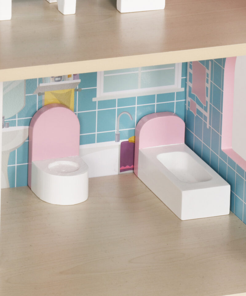 Kolmekorruseline nukumaja rõduga