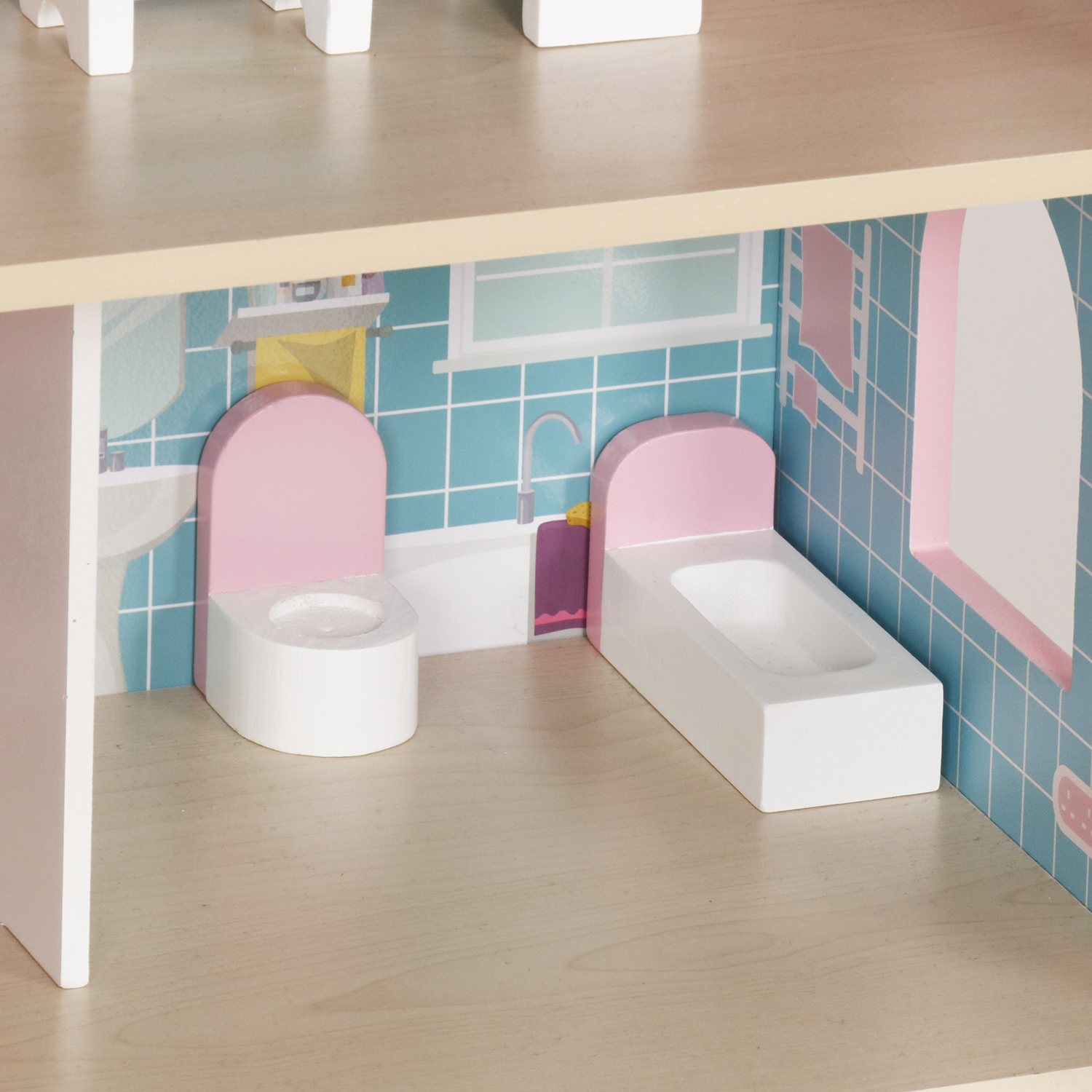 Kolmekorruseline nukumaja rõduga