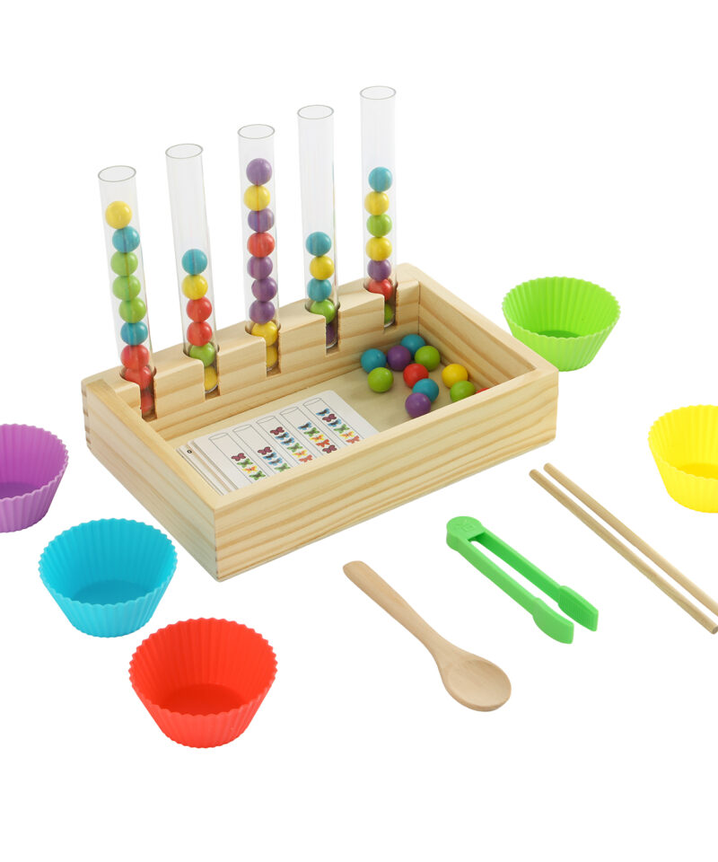 Sorter mänguasi, mis arendab värvitaju