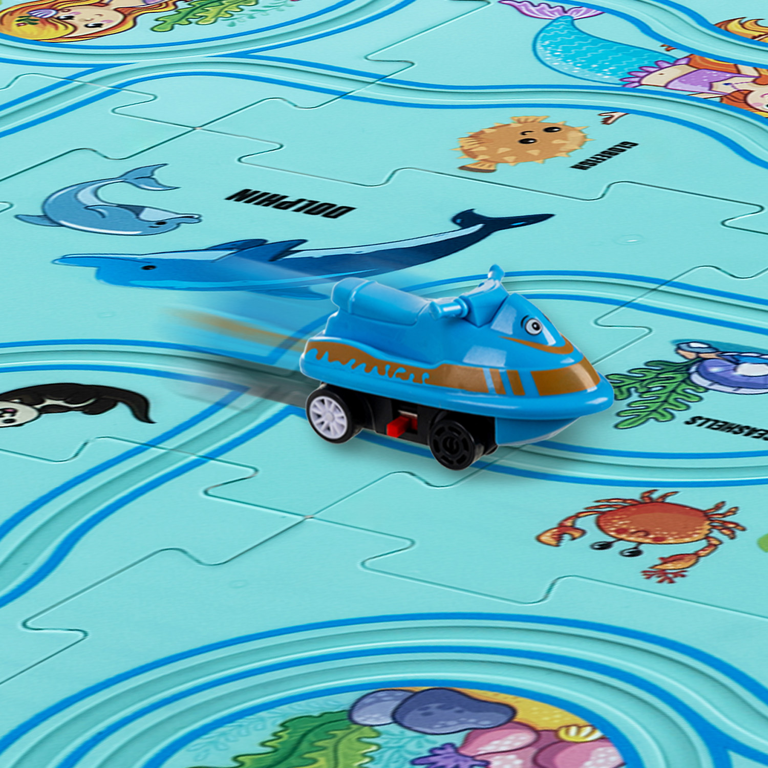 Ohutu ja värvikas pusle lastele