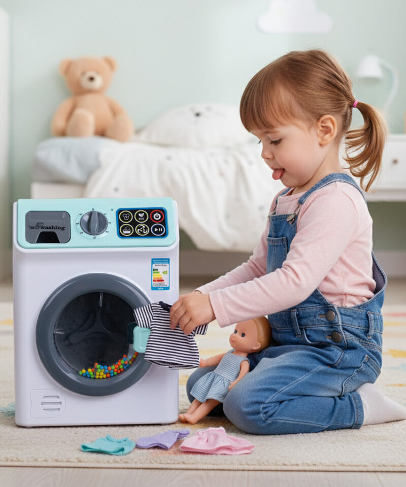 Lastele lihtne kasutada pesumasin