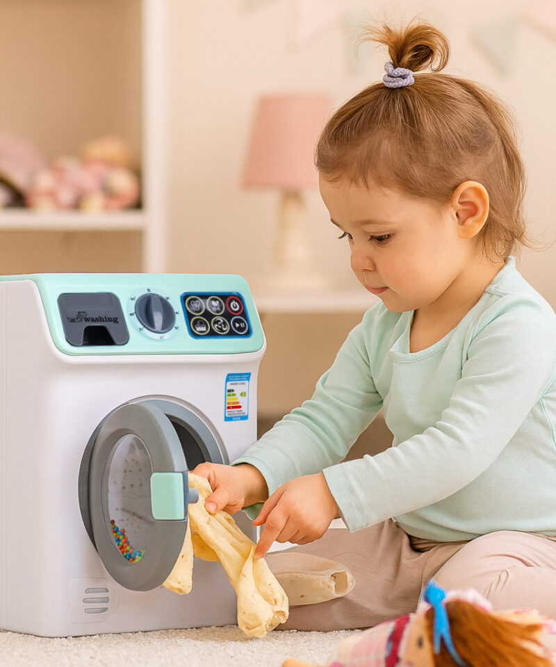 Lastele lihtne kasutada pesumasin