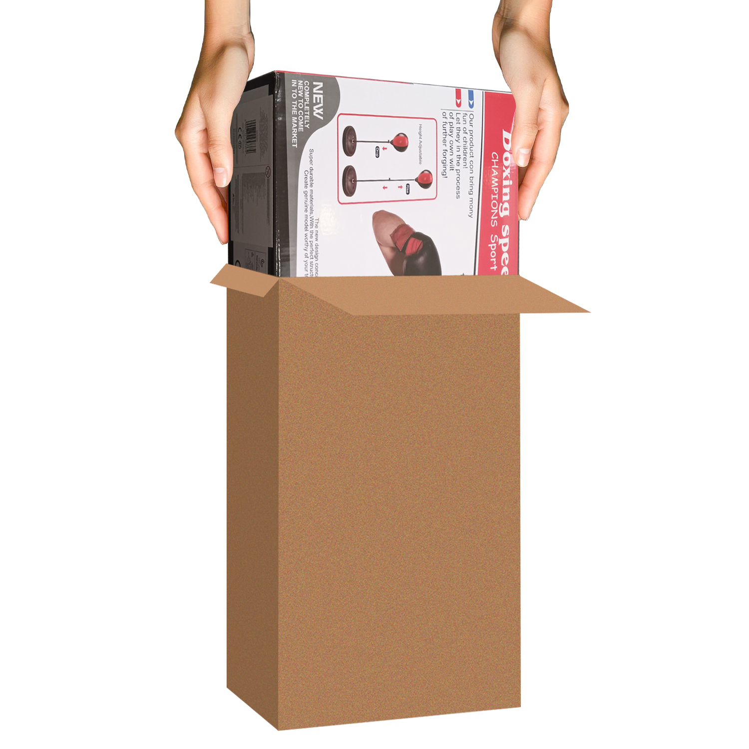 Poksikomplekt koos poksikinnastega