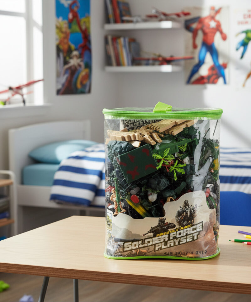 Praktiline sõjaväebaas kohvriga