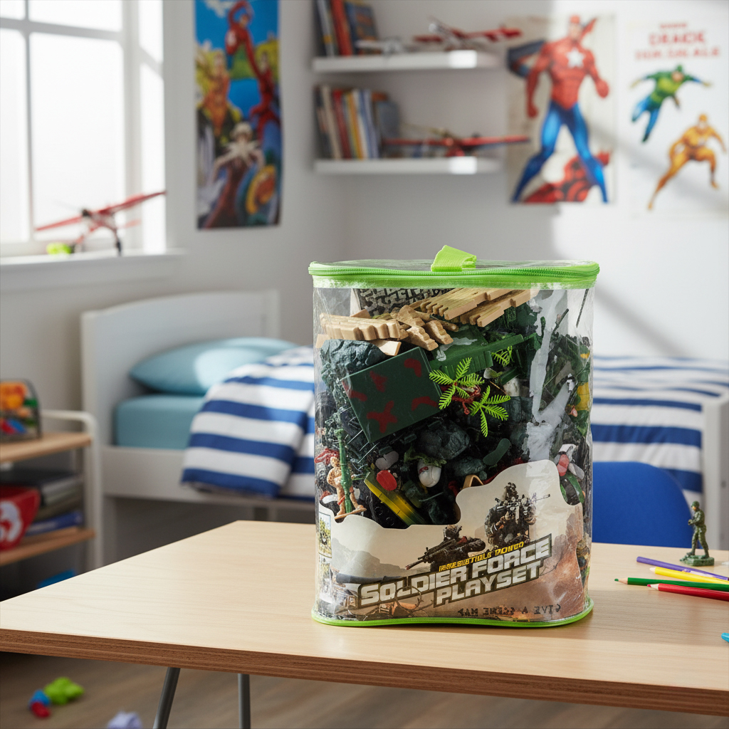 Praktiline sõjaväebaas kohvriga