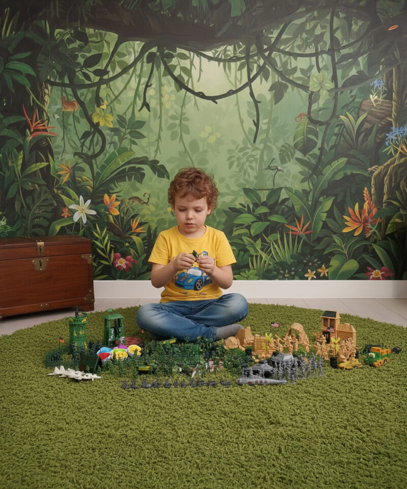 Praktiline sõjaväebaas kohvriga