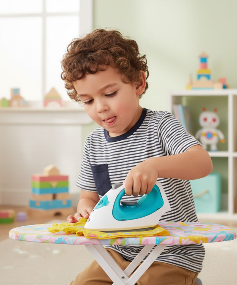 Lastele mõeldud interaktiivne triikraud