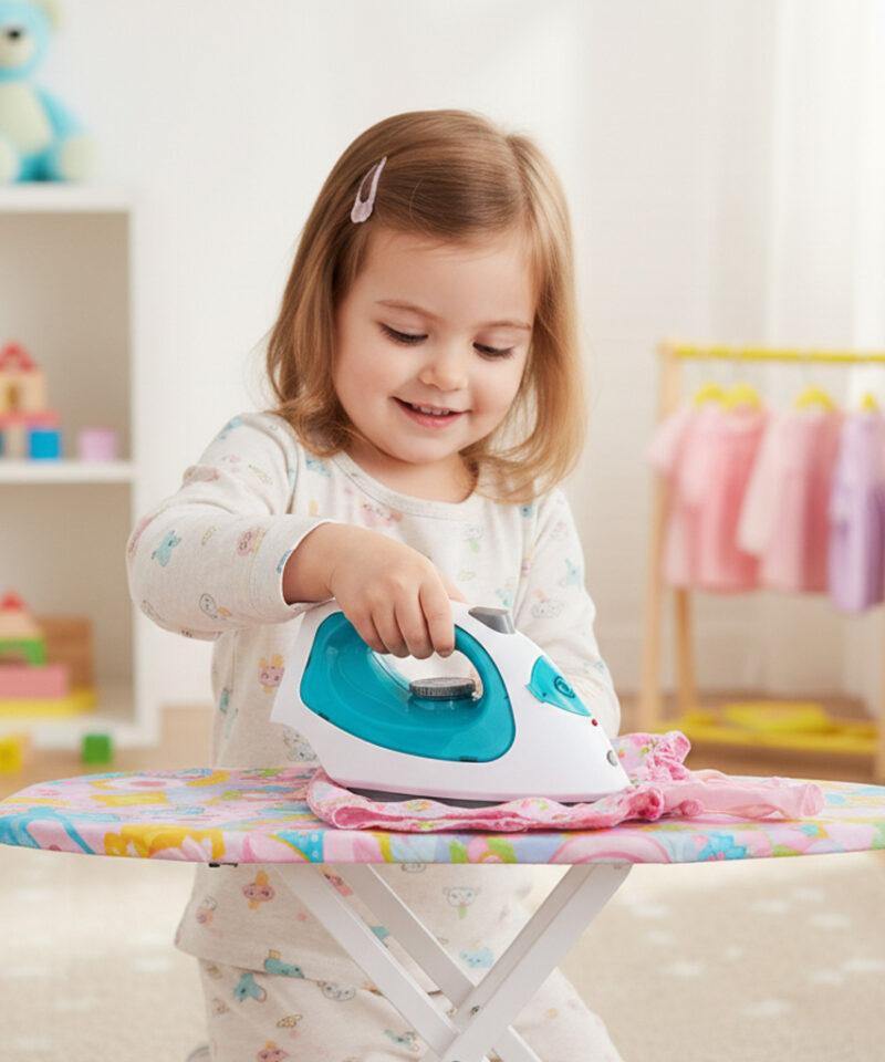 Lastele mõeldud interaktiivne triikraud