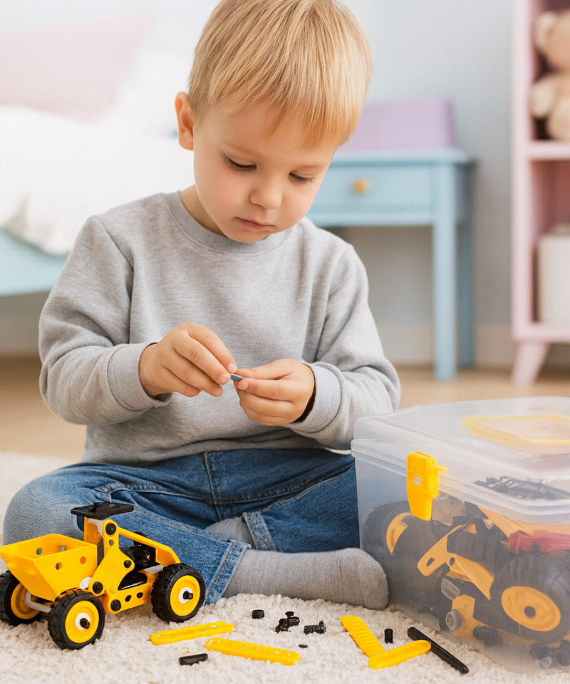 Loovust ja tehnilisi oskusi arendav mänguasi