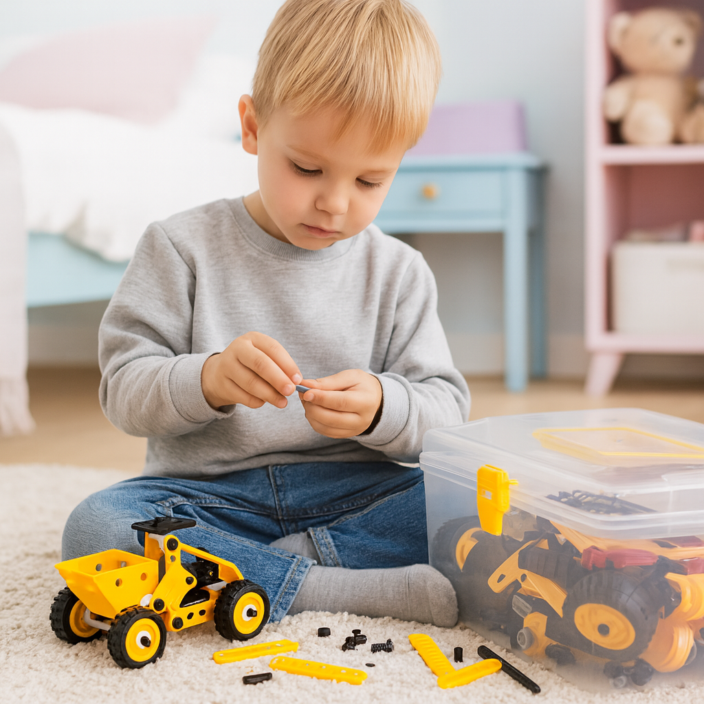 Loovust ja tehnilisi oskusi arendav mänguasi